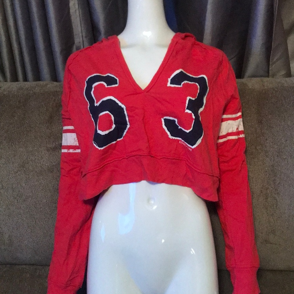 Crop sweater
